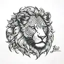 Leo, 1989 tattoo design idea
