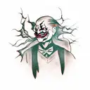 - The weeknd “XO” - A ghost 👻, pumpkin w spiderwebs candles  - joker - Purge mask  - The godfather string hands - tattoo design idea