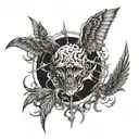 4 Syndicate tattoo design idea