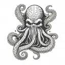 Cthulhu tattoo design idea