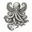 Cthulhu tattoo design idea