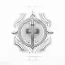 Ankh Symbol tattoo design idea