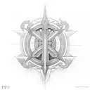 Ankh Symbol tattoo design idea