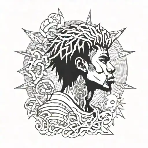 Frank ocean death note tattoo design idea