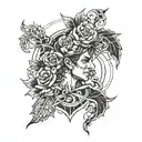 Joao pedro, 22 anos, ansiedade, depressao,  tattoo design idea