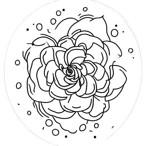 You're the reason why I burst and why I bloom tattoo design idea