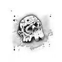 3 wise monkeys as 80's slashers tattoo design idea