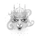 Change is the only constant gratitude service acceptance & continous growth  tattoo design idea