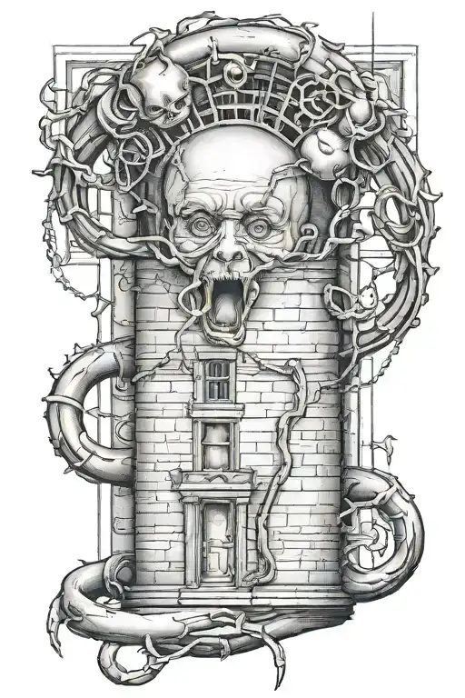 prison, phoniex, ready for everthing, hope ,power tattoo design idea