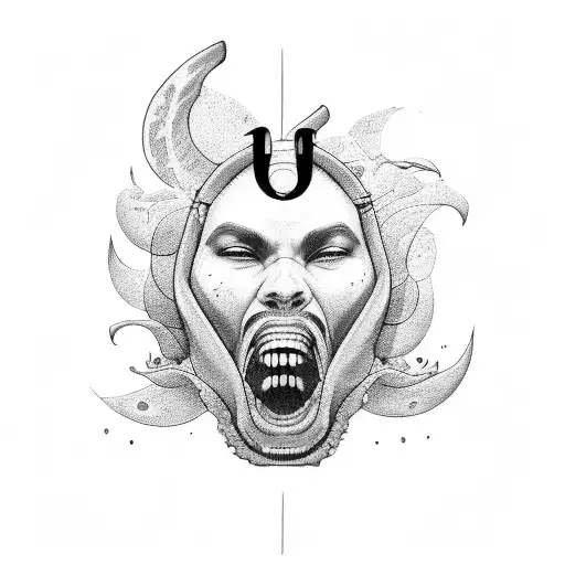 goodhearted person with a bad bitch attitude  tattoo design idea