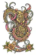 endometriosis and crohns disease tattoo design idea