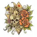 cuckold spades bbc tattoo design idea