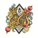 cuckold spades bbc tattoo design idea