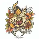 cuckold spades bbc tattoo design idea