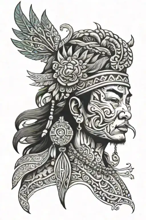 Hmong tattoo design idea