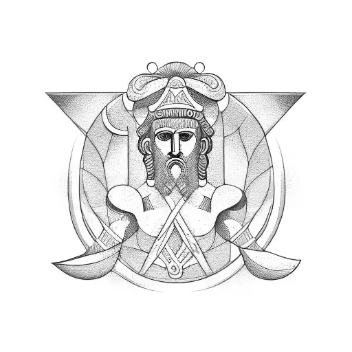 Ancient Greek Philosophy  tattoo design idea