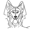 Husky  tattoo design idea