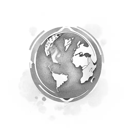 World Trip (Japan, Thailand, Malaysia, Singapore, Vietnam, Australia, New Zealand) tattoo design idea