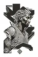 Filipino tribal design featuring kobe bryant tattoo design idea