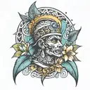 curacao tattoo design idea