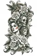 Fedor and Sofia tattoo design idea