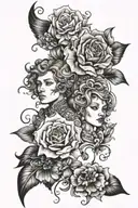Fedor and Sofia tattoo design idea