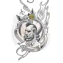 2 Timothy 1:7  tattoo design idea