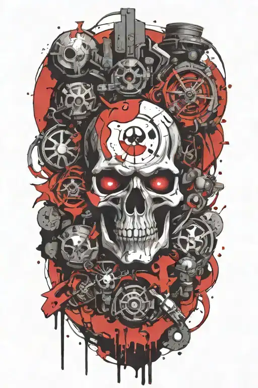 warhammer 40k tattoo design idea