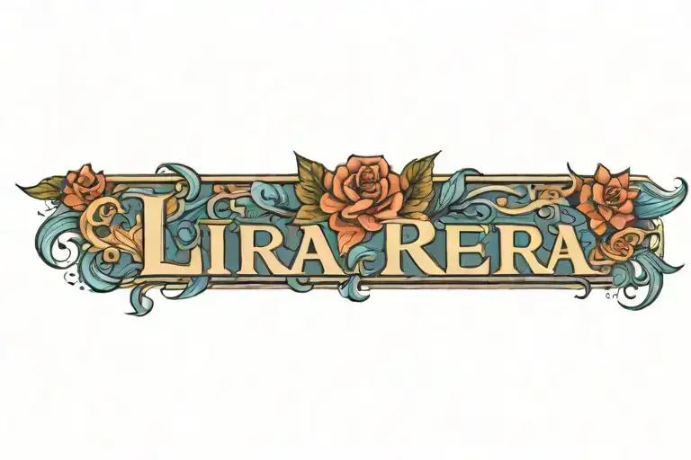 kindername liara tattoo design idea