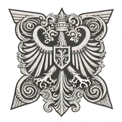 german  reichsadler tattoo design idea