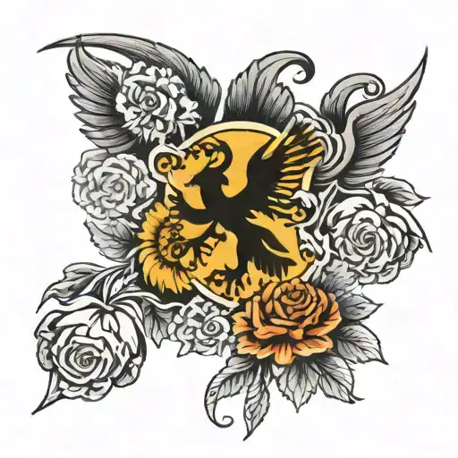 german  reichsadler tattoo design idea