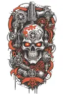 warhammer 40k tattoo design idea