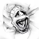 ADHD scream tattoo design idea