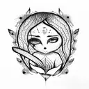 childhood trauma  tattoo design idea