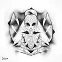 childhood trauma  tattoo design idea