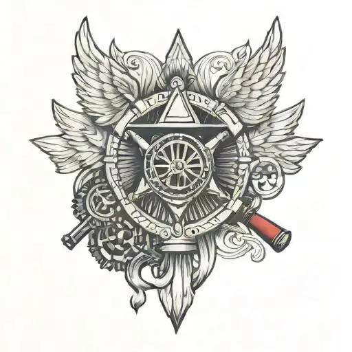 freemason firefighter eaglescout beekeeper police tattoo design idea