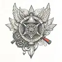 freemason firefighter eaglescout beekeeper police tattoo design idea