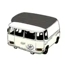 A travel van with luggage on the roof tattoo design idea