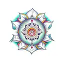 Sudarshan chakra tattoo design idea