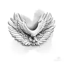 mexican eagle  tattoo design idea