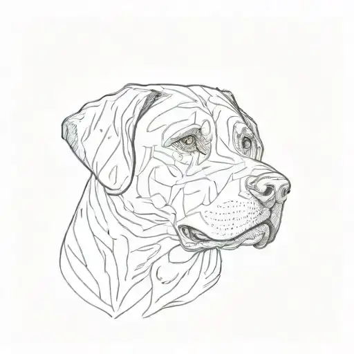 greater Swiss mountain dog tattoo design idea