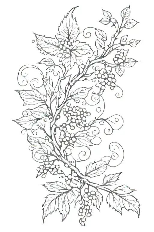 I am the vine; you are the branches. If you remain in me and I in you, you will bear much fruit; apart from me you can  tattoo design idea