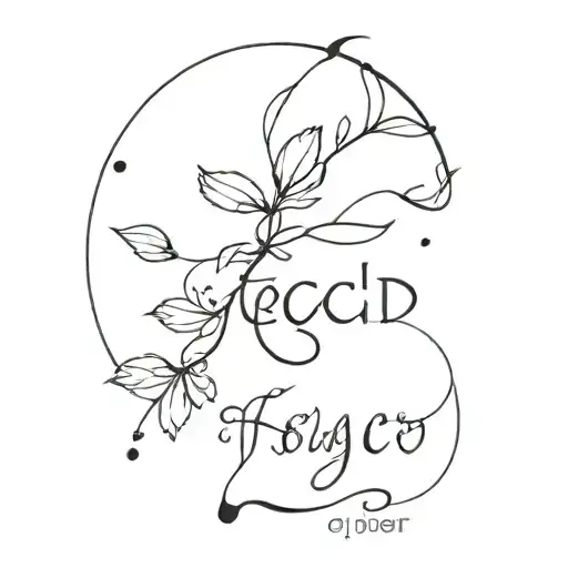 legacy of an adopted child poem tattoo design idea