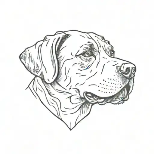 greater Swiss mountain dog tattoo design idea