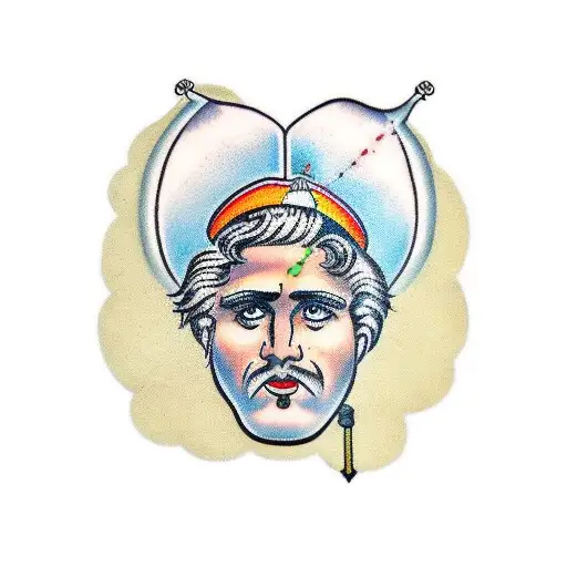 alexander the great tattoo design idea