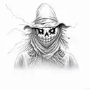 scarecrow  tattoo design idea