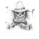 scarecrow  tattoo design idea