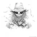 scarecrow  tattoo design idea