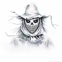 scarecrow  tattoo design idea