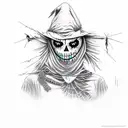 scarecrow  tattoo design idea